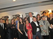 The Man Who Knew Infinity family at the premiere